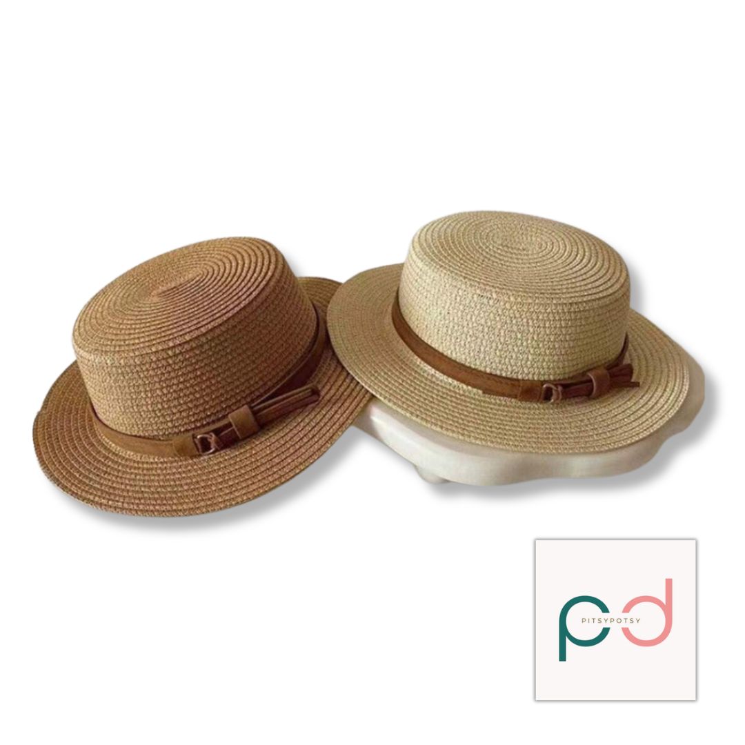 Sophisticated Straw Sun Hat