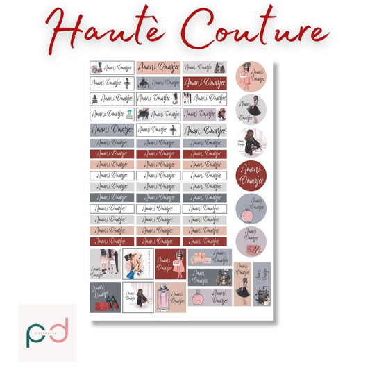 Haute Couture Vinyl Labels